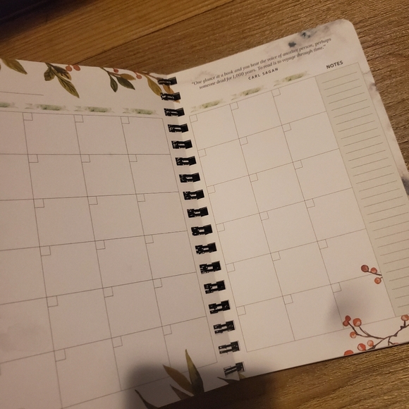 Owlcrate Magical Monthly Reading Planner book - Picture 8 of 12